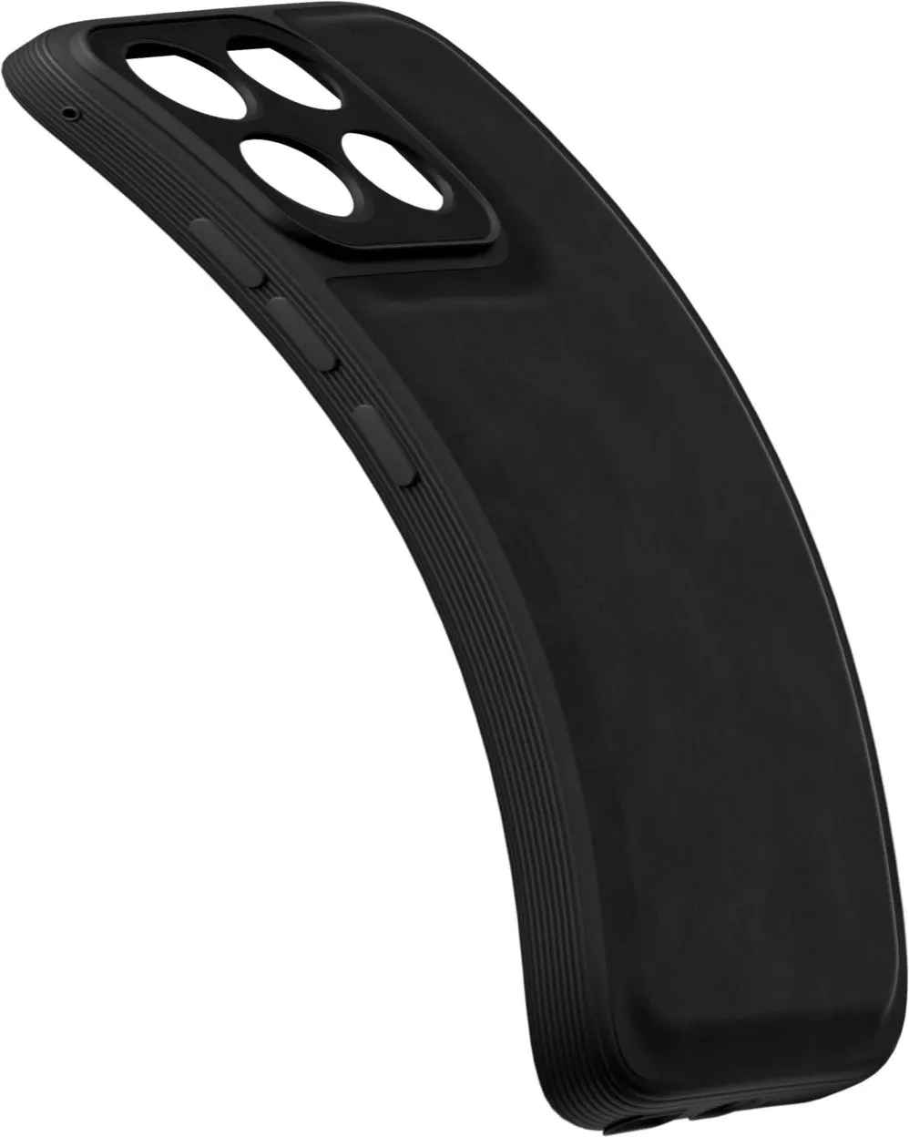 Xolia Back Cover for MOTOROLA Edge 70 Fusion 5G (Black, Camera Bump Protector, Artificial Leather, Pack of: 1) — image 4 of 5