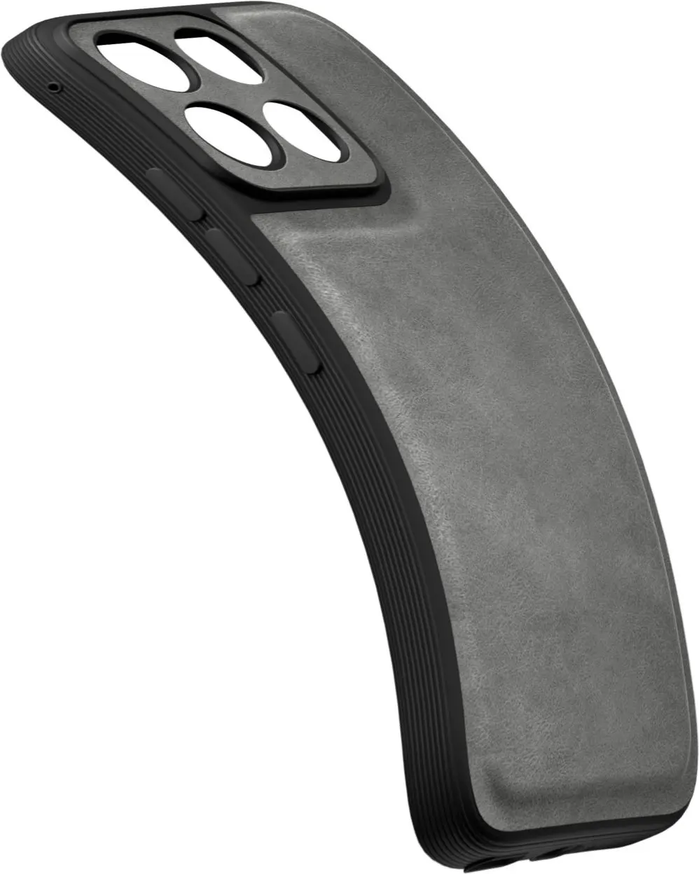 Xolia Back Cover for MOTOROLA Edge 70 Fusion 5G (Grey, Camera Bump Protector, Artificial Leather, Pack of: 1) — image 4 of 5