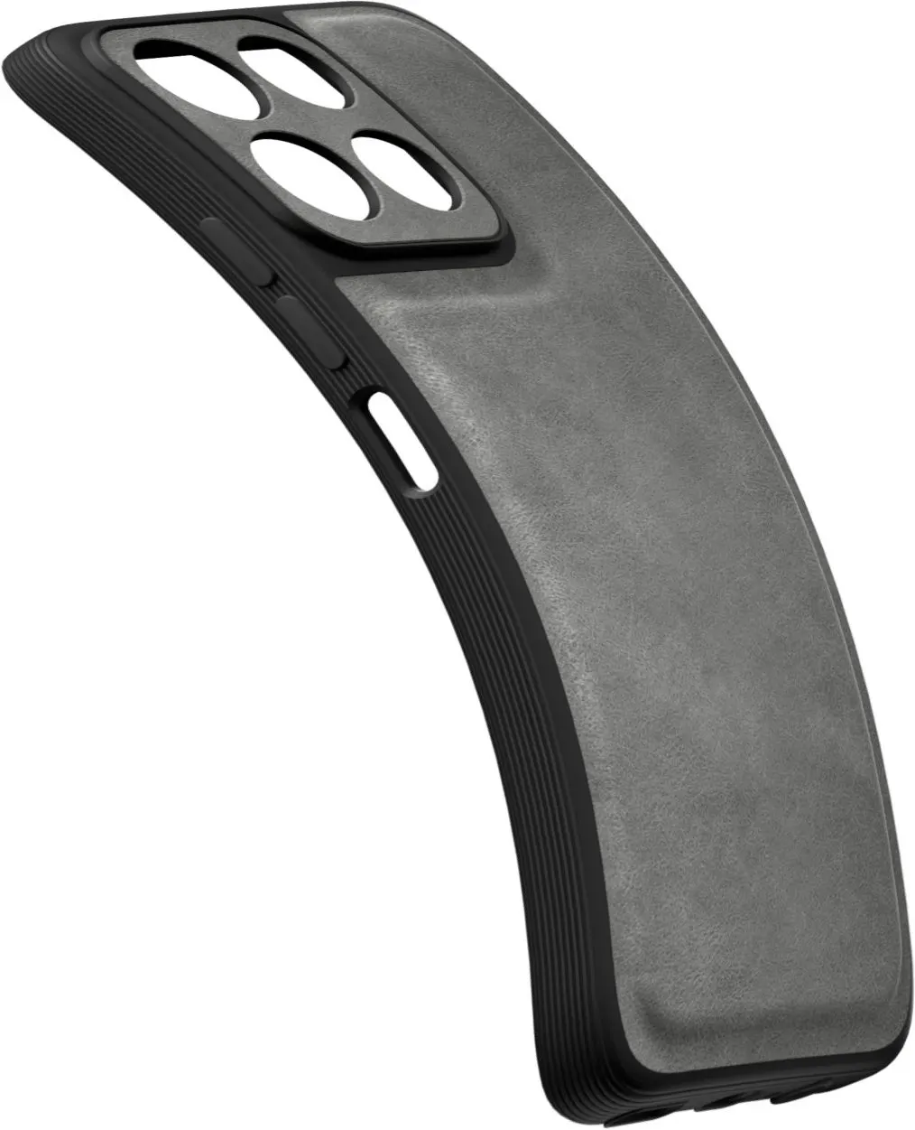 Xolia Back Cover for Motorola Moto G67 Power 5G (Grey, Camera Bump Protector, Artificial Leather, Pack of: 1) — image 4 of 5