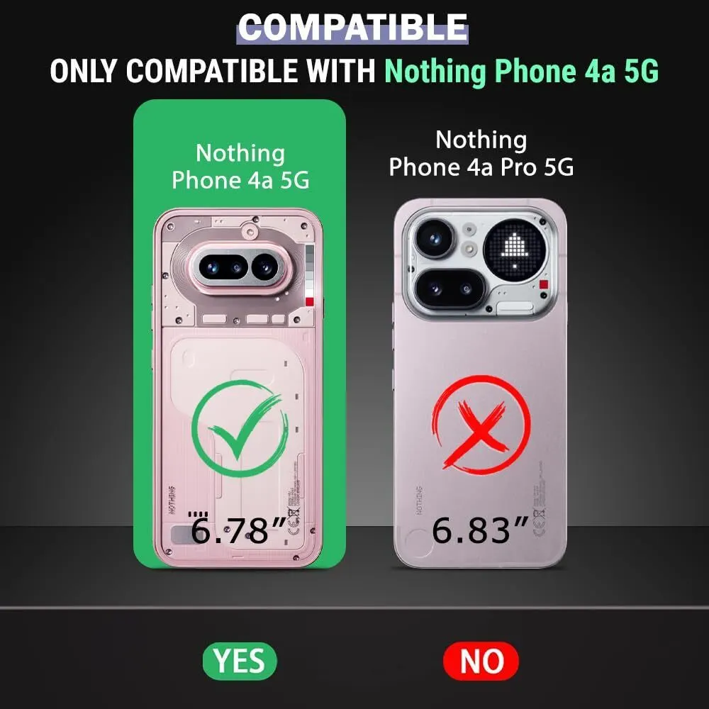 Xolia Back Cover for Nothing Phone 4a 5G (Black, Camera Bump Protector, Artificial Leather, Pack of: 1) — image 2 of 5
