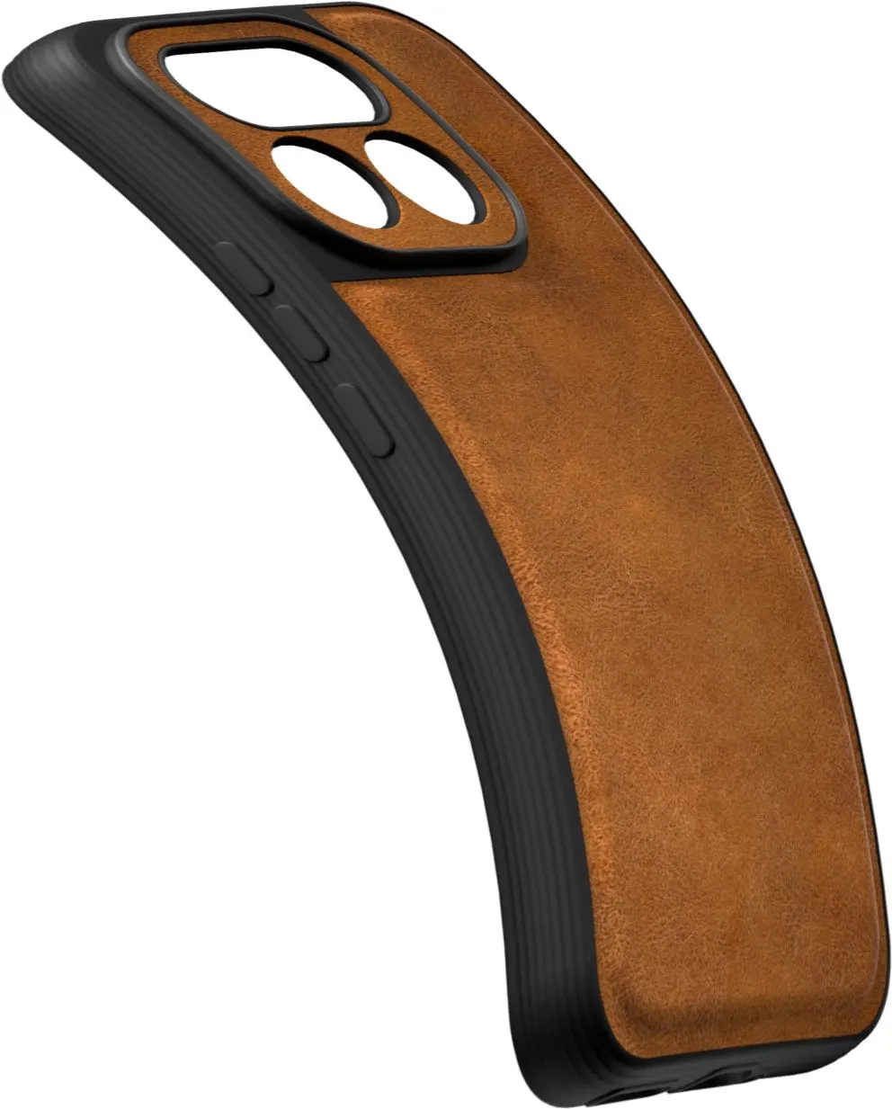 Xolia Back Cover for Realme 16 Pro 5G (Brown, Camera Bump Protector, Artificial Leather, Pack of: 1) — image 4 of 5