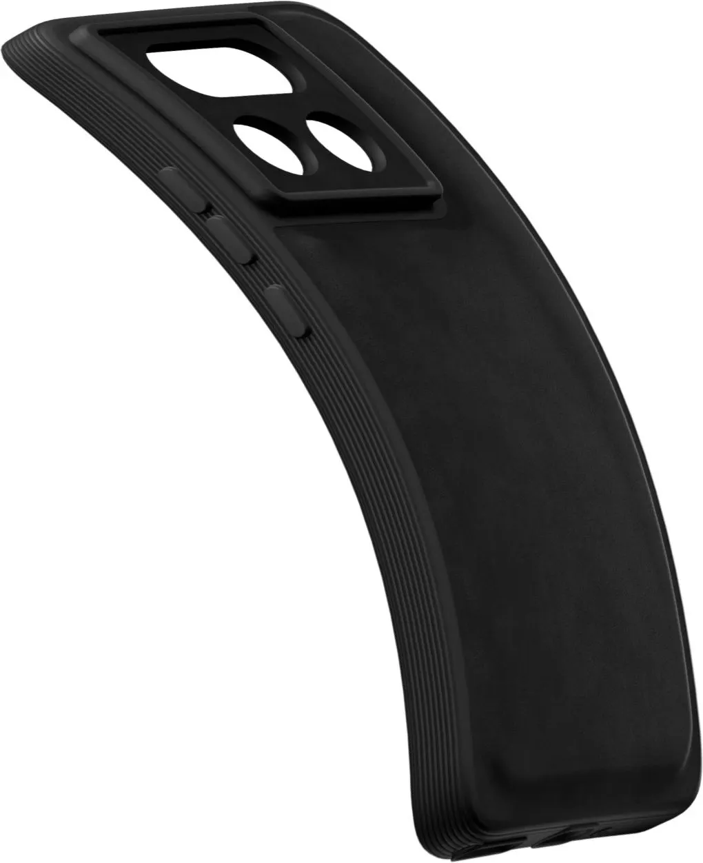 Xolia Back Cover for Realme 16 Pro Plus 5G (Black, Camera Bump Protector, Artificial Leather, Pack of: 1) — image 4 of 5