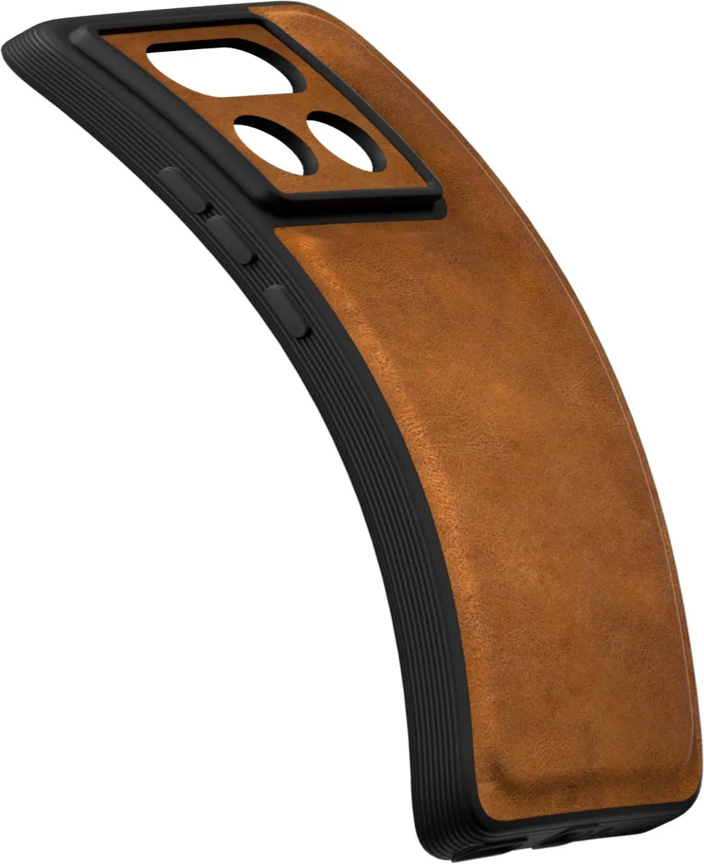 Xolia Back Cover for Realme 16 Pro Plus 5G (Brown, Camera Bump Protector, Artificial Leather, Pack of: 1) — image 4 of 5