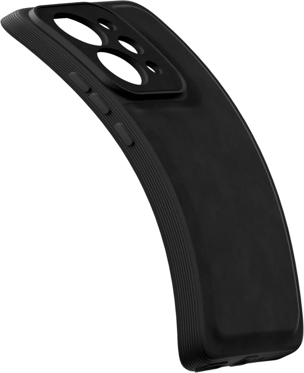 Xolia Back Cover for Realme P4 Power 5G (Black, Camera Bump Protector, Artificial Leather, Pack of: 1) — image 3 of 4