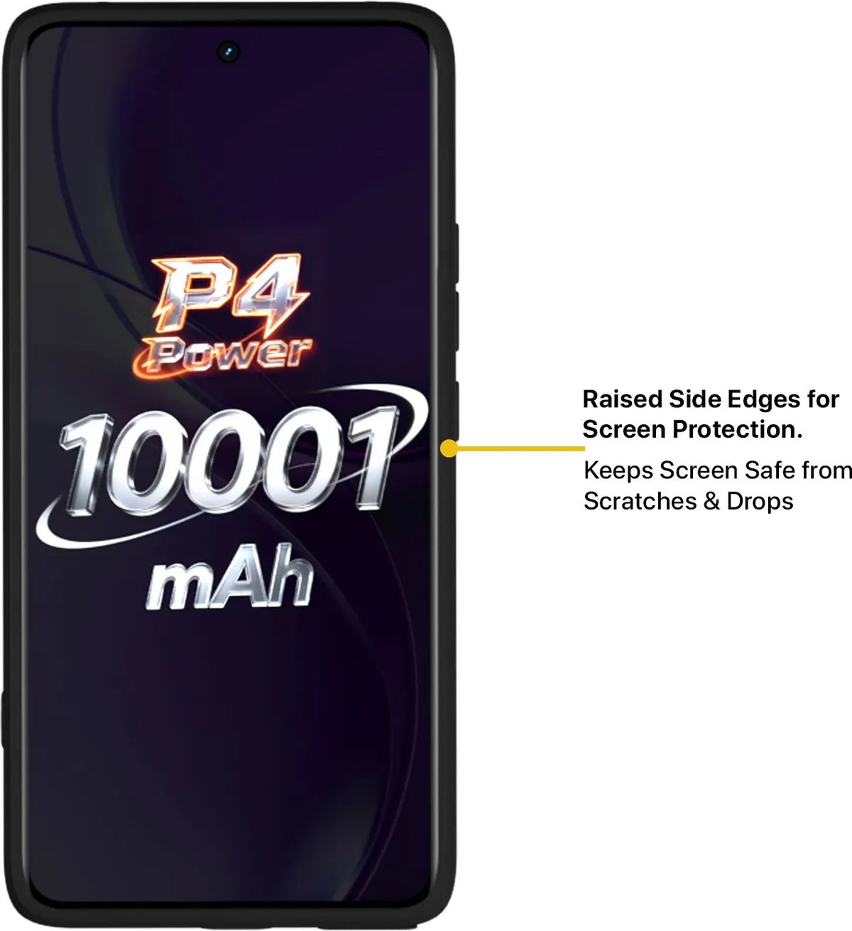 Xolia Back Cover for Realme P4 Power 5G (Grey, Camera Bump Protector, Artificial Leather, Pack of: 1) — image 4 of 4