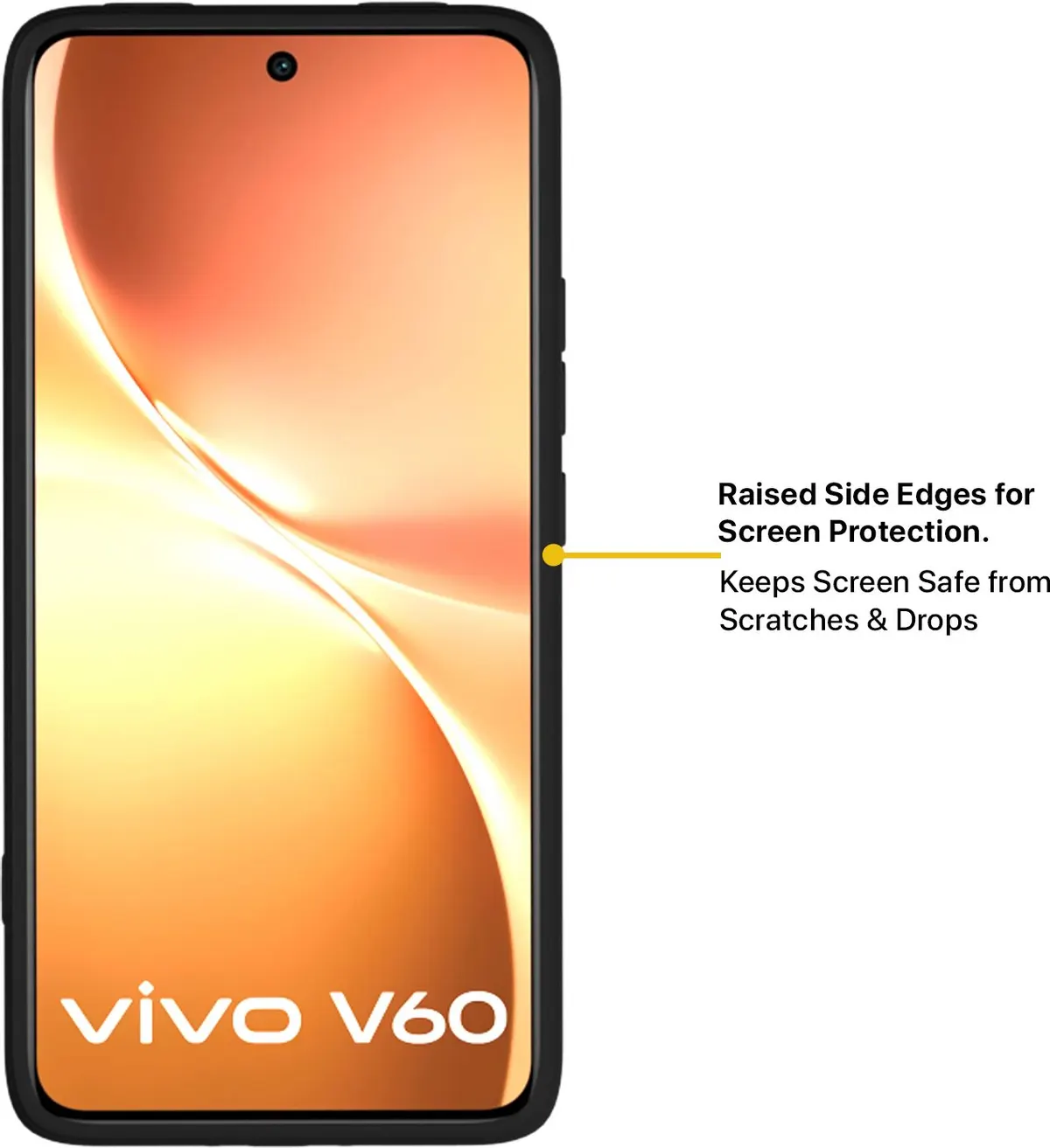Xolia Back Cover for Vivo V60 5G (Grey, Camera Bump Protector, Artificial Leather, Pack of: 1) — image 5 of 5