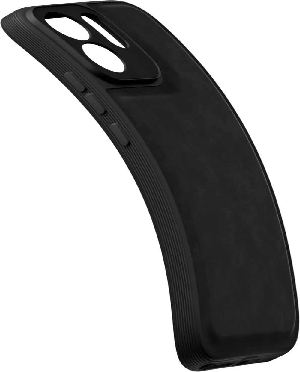 Xolia Back Cover for Vivo V70 Elite 5G (Black, Camera Bump Protector, Artificial Leather, Pack of: 1) — image 4 of 5